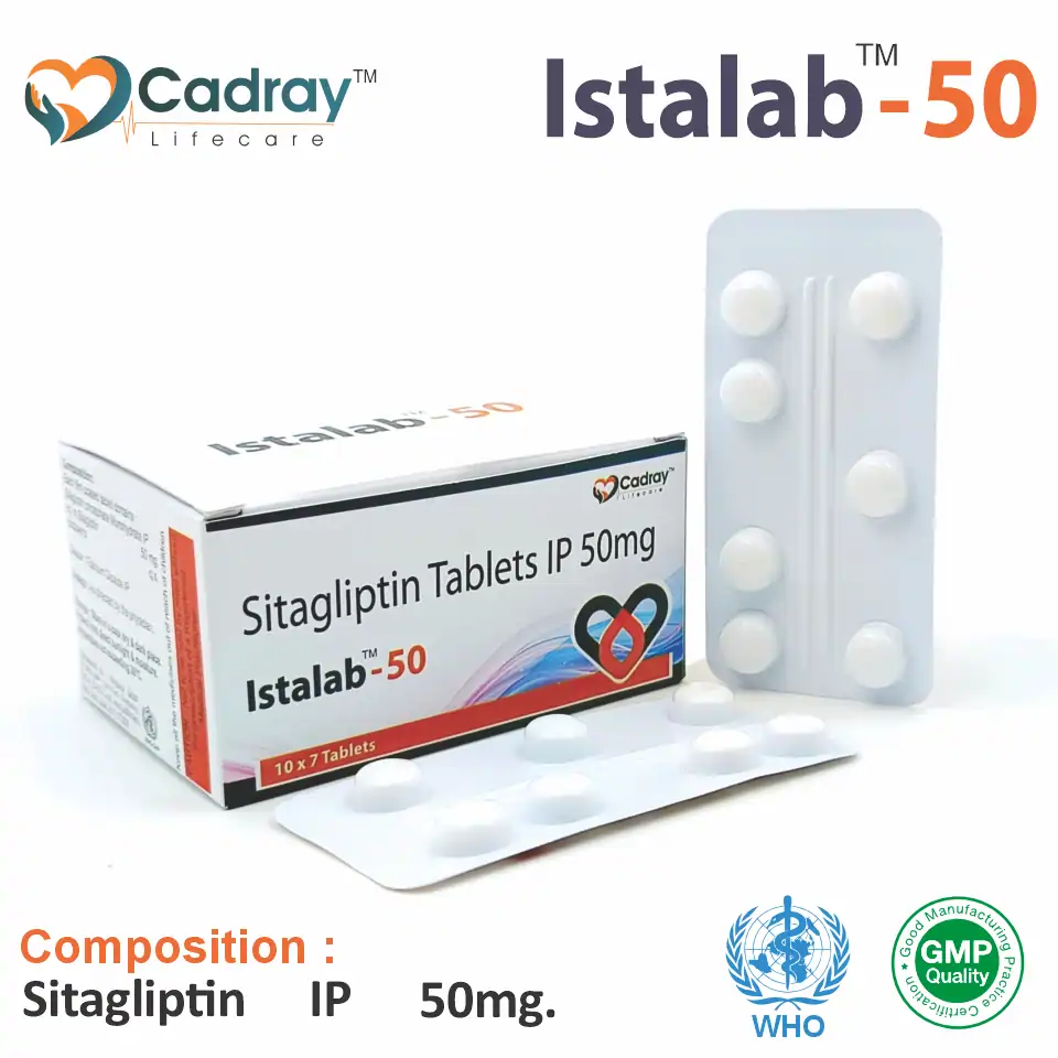 Sitagliptin Phosphate 50mg | Antidiabetic Care | Best Price for PCD Pharma Franchise